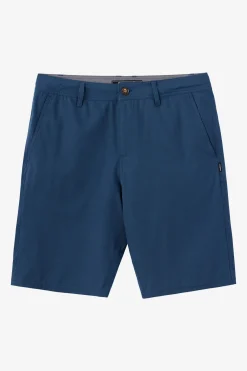 Boy's Reserve Light Check 18"'' Hybrid Shorts - Navy | O'Neill