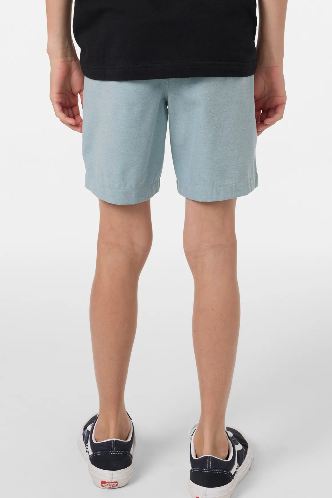 Boy's Reserve Light Check Elastic Waist 16"'' Hybrid Shorts - Stone Blue | O'Neill