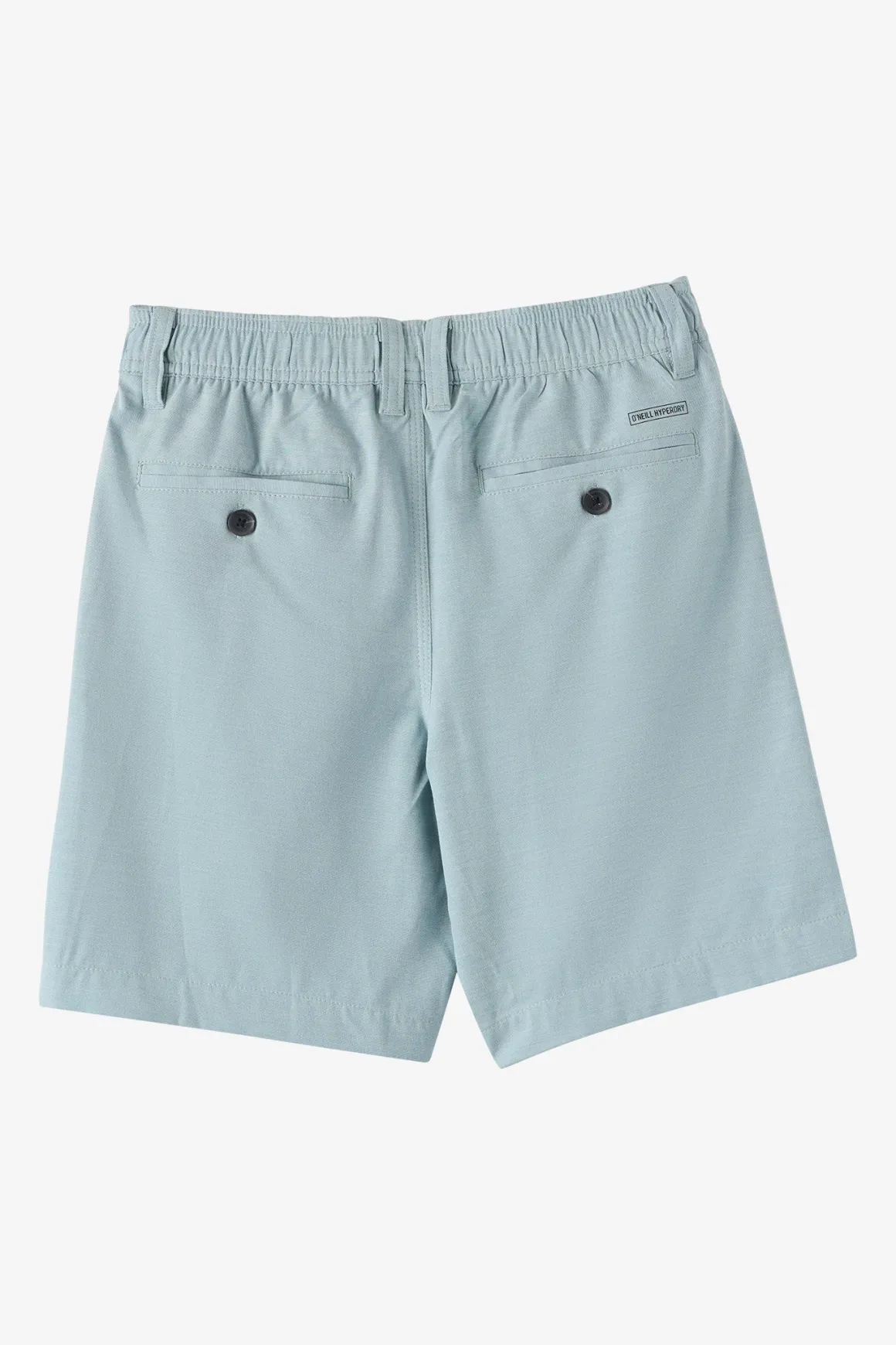 Boy's Reserve Light Check Elastic Waist 16"'' Hybrid Shorts - Stone Blue | O'Neill