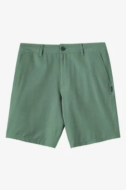 Boy's Reserve Light Check 18" Hybrid Shorts - Cilantro | O'Neill