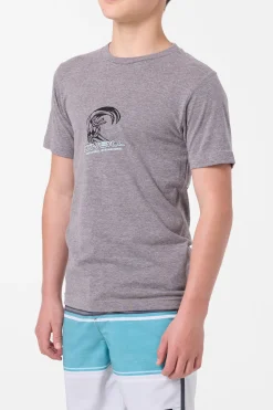 Boy's Team Spike Tee - Heather Grey | O'Neill