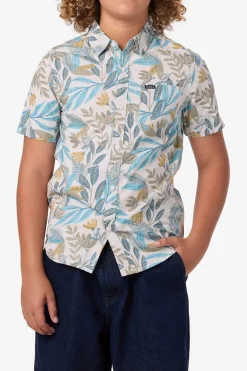 Boy's Terrace Shirt - Lt Khaki | O'Neill