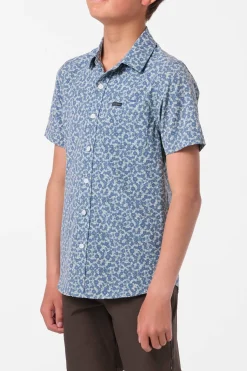Boy's TRVLR Upf Traverse Shirt - Sage | O'Neill
