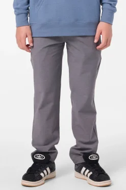 Boy's Venture Hybrid Elastic Waist Pants - Heather Grey | O'Neill