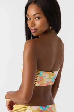 Brasilia Floral Bells Bandeau Top - Multi Clr | O'Neill