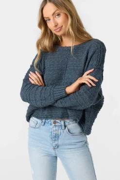 Brayton Long Sleeve Sweater - Slate | O'Neill