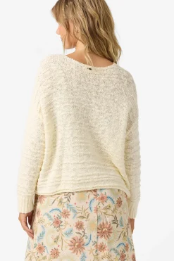 Brayton Long Sleeve Sweater - Winter White | O'Neill