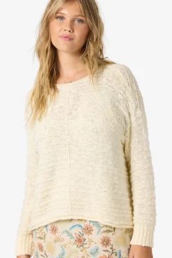 Brayton Long Sleeve Sweater - Winter White | O'Neill