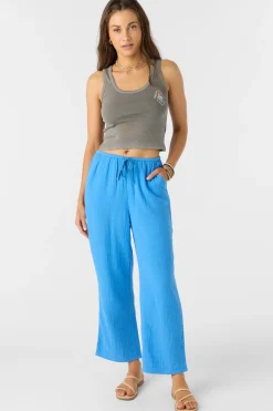 Brenda Crinkle Double Gauze Beach Pants