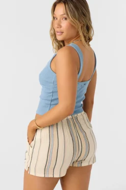 Brenda Stripe Beach Shorts - Tapioca | O'Neill