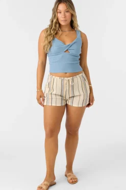 Brenda Stripe Beach Shorts - Tapioca | O'Neill