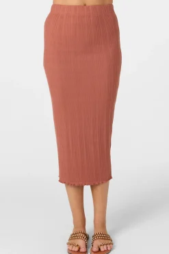 Brennan Midi Skirts - Cedar Wood | O'Neill