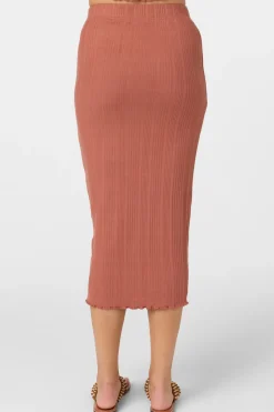 Brennan Midi Skirts - Cedar Wood | O'Neill