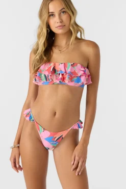 Cabana Floral Diaz Bandeau Top - Multi Clr | O'Neill