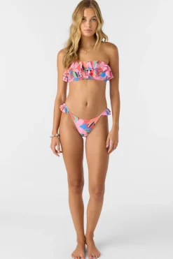 Cabana Floral Diaz Bandeau Top - Multi Clr | O'Neill