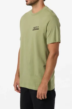 Cactus Classic Tee Standard Fit Tee - Oil Green | O'Neill