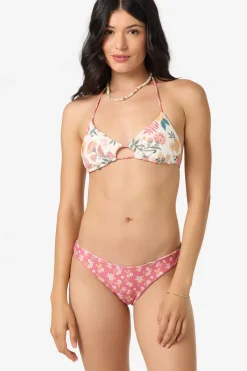 Camellia Floral Madrid Revo Halter Top - Multi Clr | O'Neill