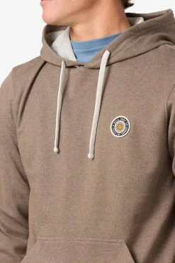 Cantina Hooded Textured Knit Long Sleeve Pullover - Dachshund | O'Neill