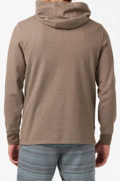 Cantina Hooded Textured Knit Long Sleeve Pullover - Dachshund | O'Neill