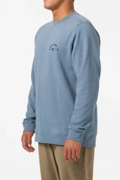 Capitola Crew Crew Neck Fleece - Blue Mirage | O'Neill