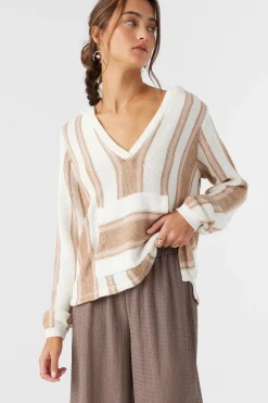 Catamaran Long Sleeve Sweater - Tobacc Brw | O'Neill