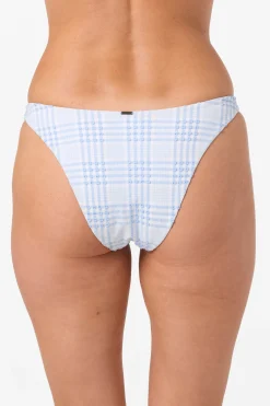 Catamaran Plaid Flamenco Cheeky Bottoms - Azurine | O'Neill