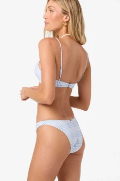 Catamaran Plaid Flamenco Cheeky Bottoms - Azurine | O'Neill