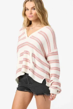 Catamaran Relaxed Hooded Sweater Long Sleeve Top - Canyon Rose | O'Neill