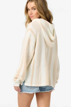 Catamaran Relaxed Hooded Sweater Long Sleeve Top - Tapioca | O'Neill