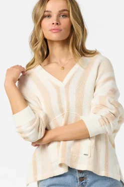Catamaran Relaxed Hooded Sweater Long Sleeve Top - Tapioca | O'Neill