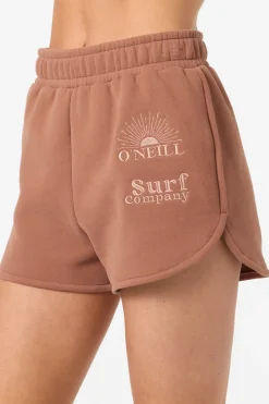 Chore Break Scallop Fleece Lounge Shorts