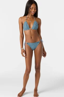 Club House Crochet Skimpy Bottoms - Faded Denim | O'Neill