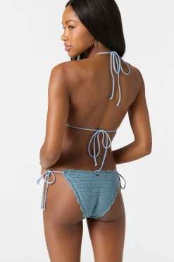 Club House Crochet Skimpy Bottoms - Faded Denim | O'Neill