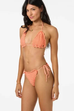 Club House Crochet Triangle Top - Desert Flower | O'Neill