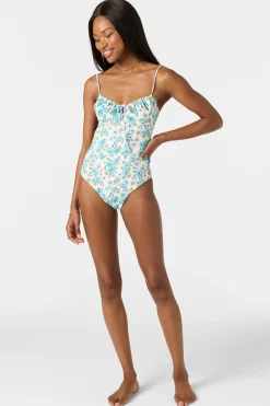 Coastal Floral Kailua One-Piece - Blue Mist | O'Neill