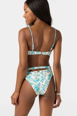 Coastal Floral Maxwell Cheeky Bottoms - Blue Mist | O'Neill