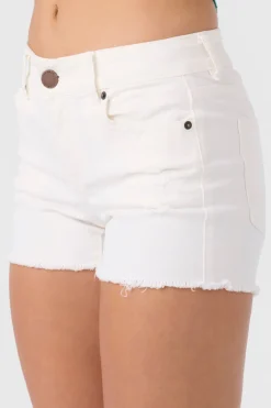 Cody White Denim Shorts - White | O'Neill