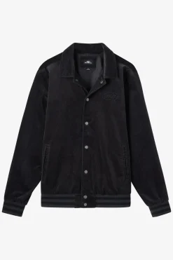 Cowell Cord Bomber Varsity Jacket - Phantom | O'Neill