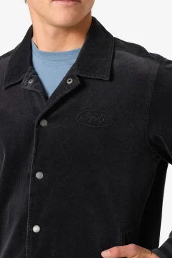 Cowell Cord Bomber Varsity Jacket - Phantom | O'Neill