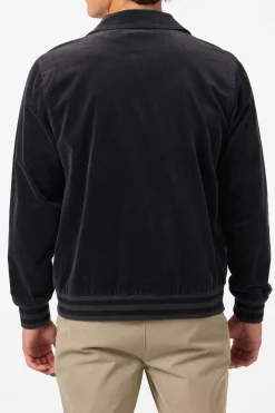 Cowell Cord Bomber Varsity Jacket - Phantom | O'Neill