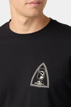 Crest Standard Fit Tee - Black | O'Neill