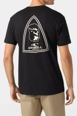 Crest Standard Fit Tee - Black | O'Neill