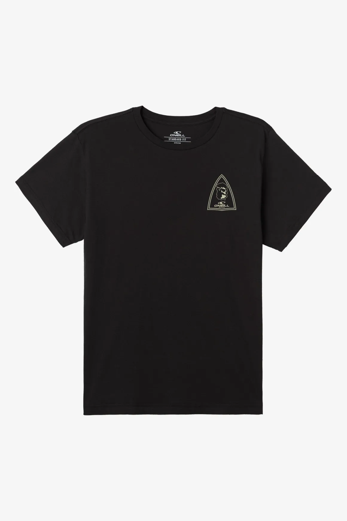 Crest Standard Fit Tee - Black | O'Neill