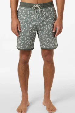 Cruzer Scallop 18" Boardshorts - Mulled Basil | O'Neill