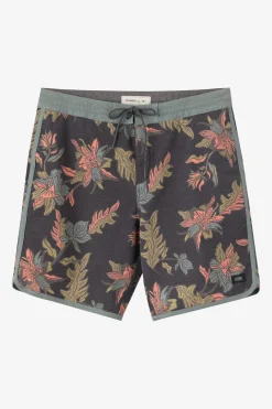 Cruzer Scallop 18" Boardshorts - Black | O'Neill