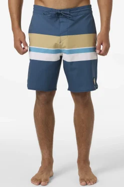Cruzer Stripe Scallop 18" Boardshorts - Midnight Navy 2 | O'Neill