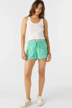 Darla Beach Shorts - Jade Cream | O'Neill