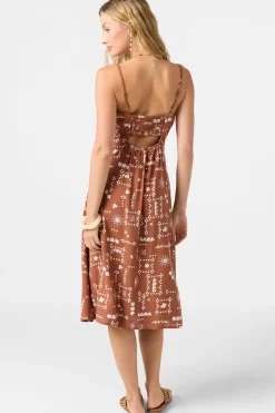 Darleen Midi Dress - Rustic Brown | O'Neill