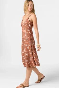 Darleen Midi Dress - Rustic Brown | O'Neill