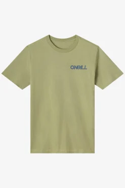 Dawn Classic Tee Standard Fit Tee - Oil Green | O'Neill